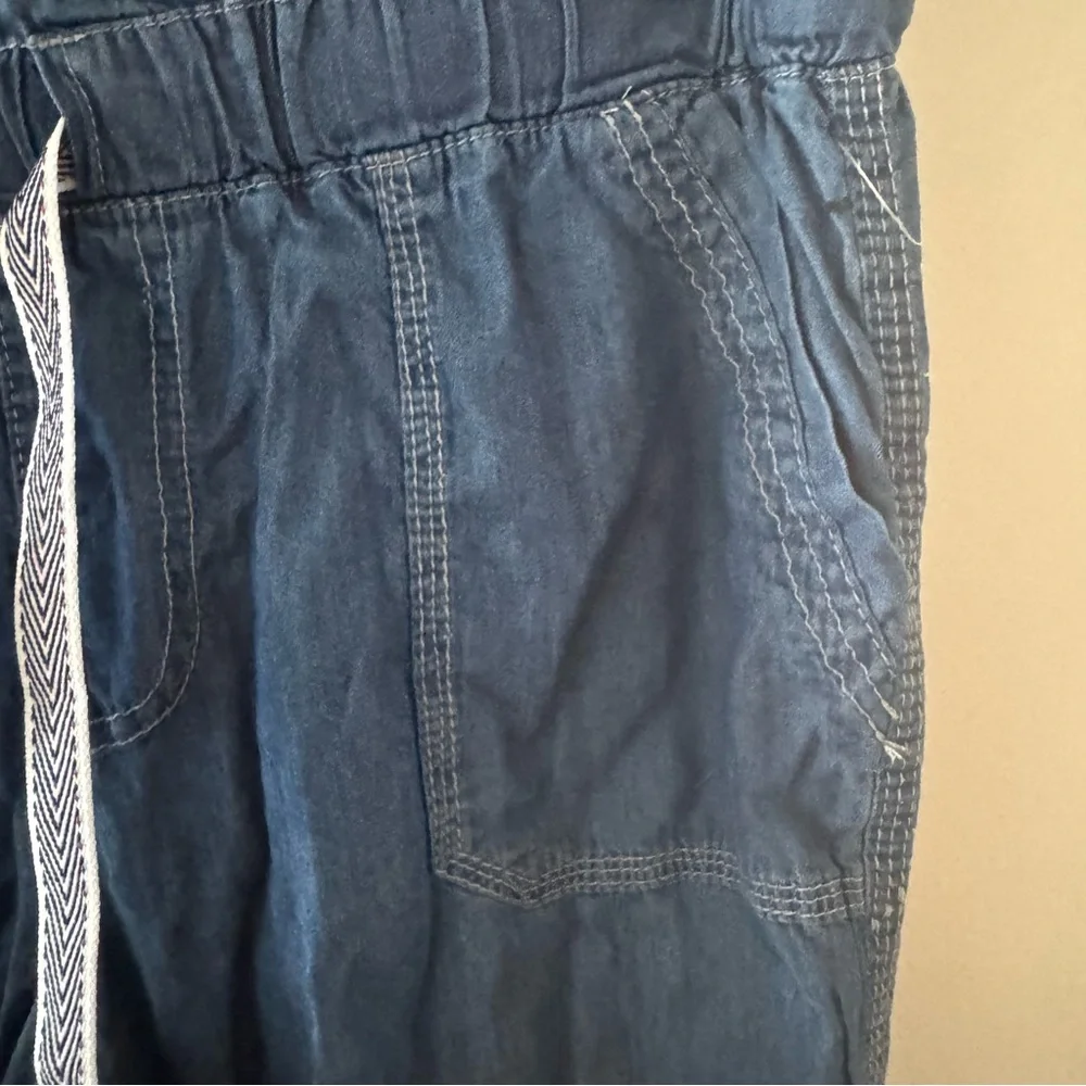 Rewash Denim Blue Relaxed Pants - Picture 4 of 7